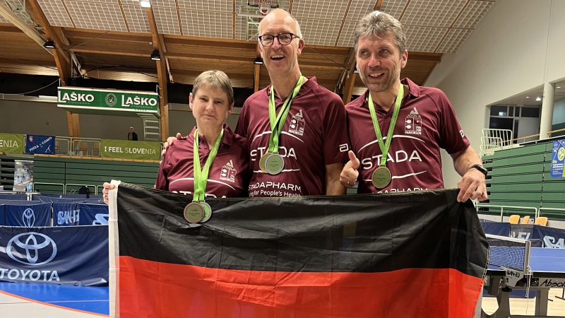 Fünf Medaillen gewonnen: TTC Wenden hat ganz besondere Weltmeister